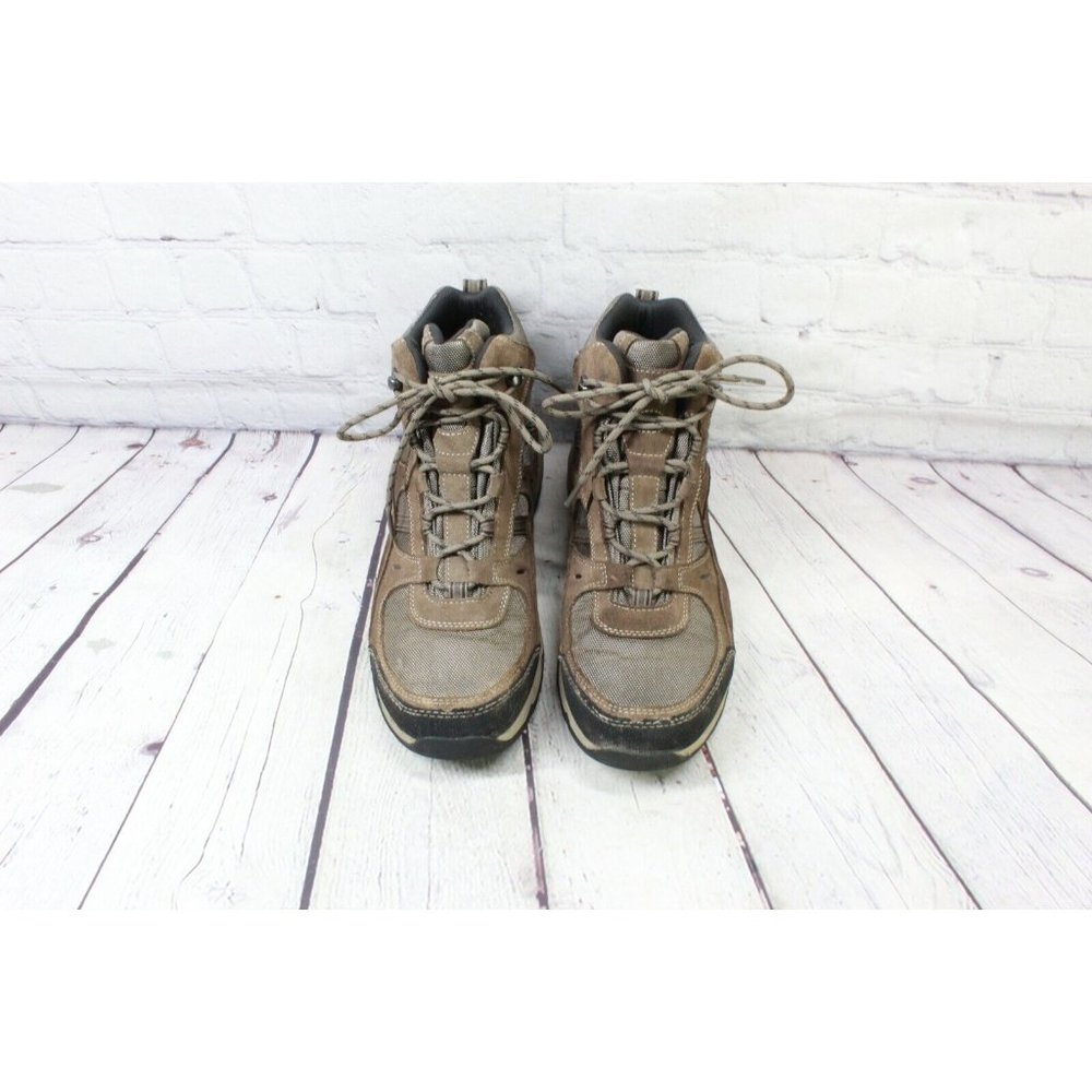 LL Bean Trail Model 4 Brown Ankle Waterproof Hiking Boots Size 10.5 M - Picture 5 of 9